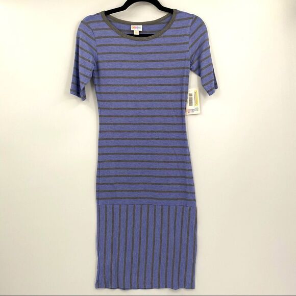 NWT LuLaRoe Julia Dress XS - Picture 2 of 7